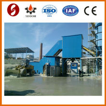 HZS75 concrete batching plant for cold place north Europe Russia